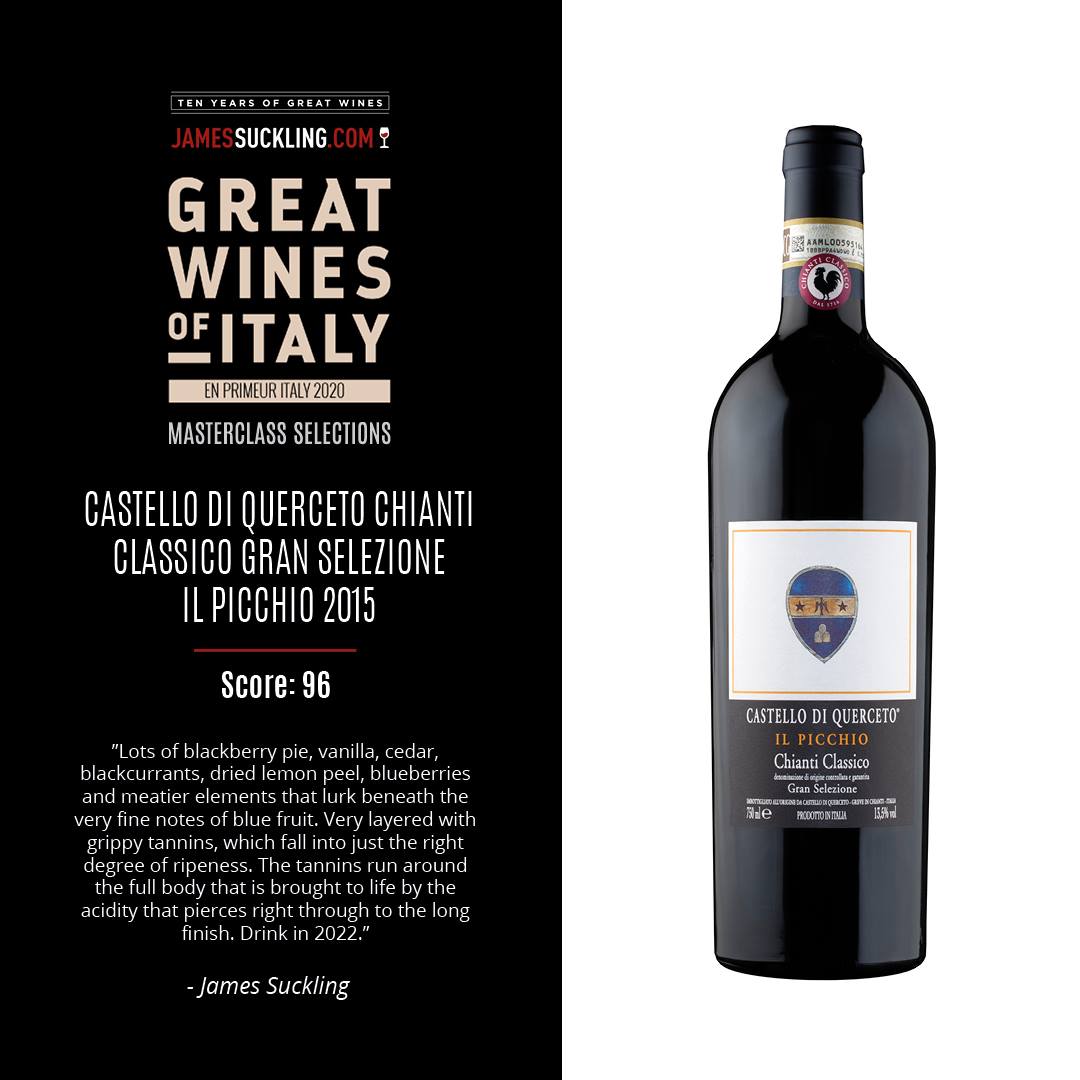 JS il Picchio 2015 Castello di Querceto - Chianti Classico Gran Selezione il Picchio 2015 - Afbeelding 2